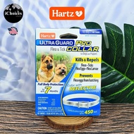 Hartz _ UltraGuard Pro Flea & Tick Collar for Cats and Dog ปลอกคอกำจัดเห็บหมัด สำหรับแมวและสุนัข ปลอ