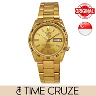 [Time Cruze] Seiko 5 Sports SNKE06K1 Automatic Gold Tone Stainless Steel Gold Dial Men Watch SNKE06K SNKE06