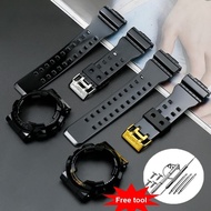 Silicone Strap and Case, Compatible with G-Shock GA-110 GA100 GA120 GD-120/100/110