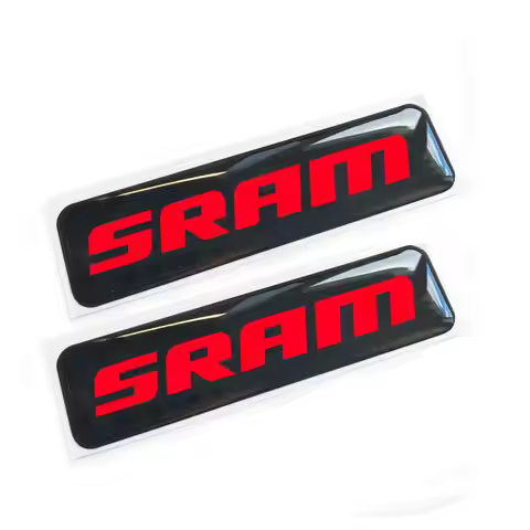 5pcs for SRAM bike stickers bike MTB BDC BIKE 3D Gel Decal Sticker Badges