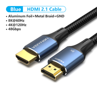 Vention 8K HDMI 2.1 Kabel 4K 120Hz 48Gbps สำหรับ USB C ฮับ PS5 Dolby Atmos HDR10 + ตัวแยก HDMI Swict