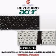 SWIFT ACER KEYBOARD 3 A314 A314-35-C3GV N20Q1 N20C4 N20H2 1904T
