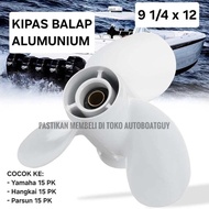 MESIN 15 PK Outboard Engine RACING Fan / HP Outboard Propeller Propeller