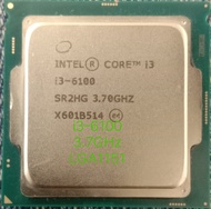 CPU core i3-6100 3.7GHz GLA1151 มือ2ถูก