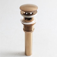 Talea downpipe 1.25inch Screw Thread to Straight pipe diameter 32mm copper Plated Rose gold European