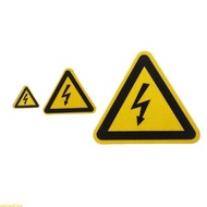 weroyal Indoor Outdoor Hazardous Voltage Danger Shock Electrical Safety Warning Label