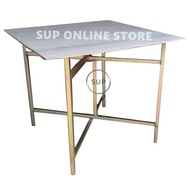 Night Market Foldable Table (3 Kaki / 3 Feet) / Pasar Malam Kaki Meja Lipat / Kaki X Stand/ Plywood / Canopy / Kanopi