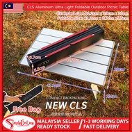 SIMPLYBEST CLS Outdoor Foldable Beach Camping Aluminium Folding Table Collapsible Table Hiking Campi