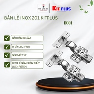 KitPlus DC01 damping stainless steel hinge – SUS304 stainless steel – Opening angle 110 – Quick inst