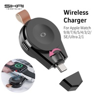 Wireless Watch Charger for For Apple Watch 9/8/7/6/5/4/3/2/SE/Ultra 2/1 Portable Smart Watch Charger