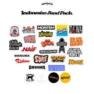 STICKER PACK [INDONESIAN BAND EDITION] / AESTHETIC STICKER / RANDOM STICKER CONTENTS 5 / METAL STICK