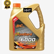HHT 4 LITER BHP SYNGARD 6000 SAE 10W40 ENGINE OIL OFFER LORI BAS LORRY VAN 100% ORIGINAL