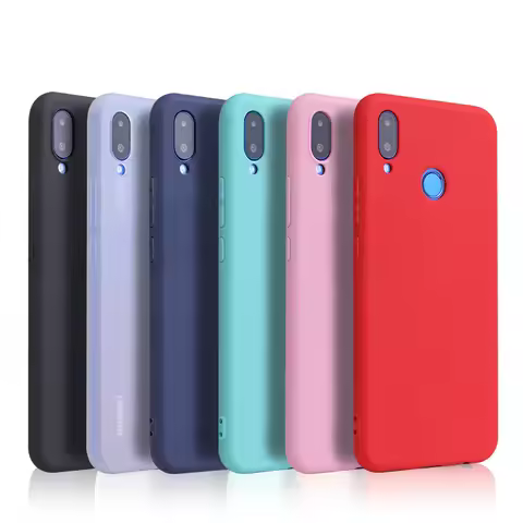 Candy Color Case Huawei Y6 Y7 Y9 Prime 2019 P20 P9 P10 P20 P30 Mate 10 Lite Honor 10 9 Lite 8X 8C No