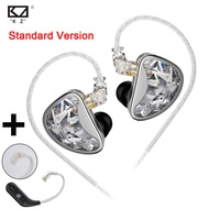 KZ AS24 Earphone Add KZ AZ09 HD Module Support AAC Audio Encoding Transmission Upgrade Earhooks 24BA