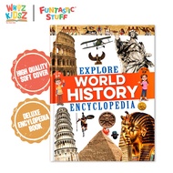 Whiz Kidsz World Facts & History Reference Books and Encyclopedia Set for Kids | Books for Kids