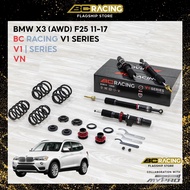 BC Racing V1 Series High Low Soft Hard Adjustable Absorber for BMW X3 AWD F25 11-17