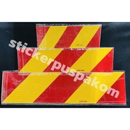 Normal Reflective Sticker, Sticker JPJ, Sticker Puspakom ,Diamond Grade  ,30x10cm ,47x12cm ,65x15cm