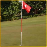 Gepnoo Golf Putting Green Flag and Hole Cup, 3 Section Golfing Practice Putt Training