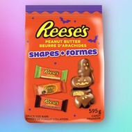 🇨🇦✈️代購 ⛔️截單日：9月30日18:00❤️‍🔥🇨🇦加拿大直送 Reese’s Shapes Peanut Butter Chocolate 萬聖節雜錦朱古力595g