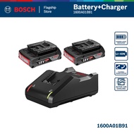BOSCH 2x GBA 18V 2.0Ah battery + GAL 18V-40 Charger Professional Starter Kit - 1600A01B91