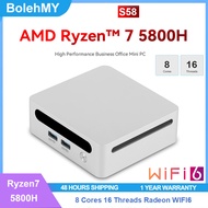 GenMachine Ren5000 AMD MINI PC R5 5500U/R7 5700U/R7 5800U/R7 5825U/R5 5600H/R7 5800H DDR4 WiFi6 BT5.