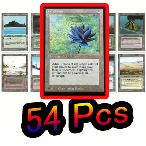 MTG High Quality Hot Sell NO. 54 Proxy Cards 54pcs Cards P9 Dual Land Fetch Land Shock Lands