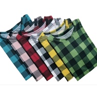 Plaid Print 2 (Restock Dec 23, 2025) - Family Set Terno T-shirt and Pajamas - Small to 4XL
