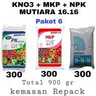 KNO3 PUTIH + MKP PAK TANI + BORON + NPK MUTIARA 16.16.16 PAKET PUPUK ANGGUR BUAH MANGGA + ALPUKAT + 