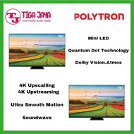 POLYTRON PLD75UV5903 MINI LED TV 75 INCH SMART TV 4K UHD / 75UV5903