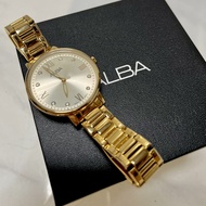 Preloved Jam Tangan Swarovski Wanita Alba