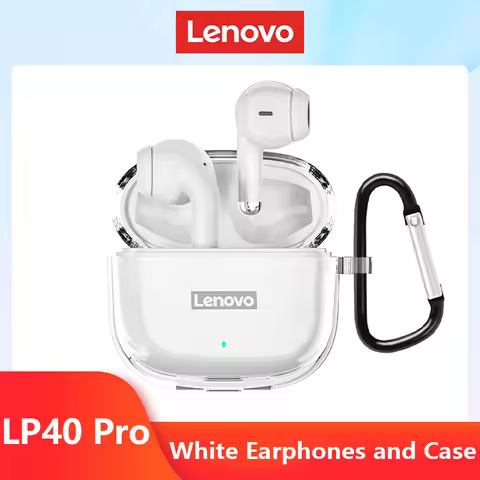 Choice Lenovo LP40 Pro Wireless Bluetooth 5.1 Earphone Waterproof Sports Headphone HiFi Stereo Heads