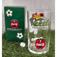 COCA COLA - Vintage 1992 Y.N.F.C Coca -Cola Yomiuri Verdy Campaign J League Glass Cup-JP
