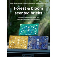 [Natural Scent Diffuser]【30-Day Fresh Scent】Dual Use Car & Home Air Freshener/Bamboo Car Fragrance/V