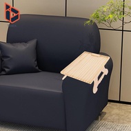 [Blesiya] Rectangle , Couch Arm Tray Table Armrest Table Sofa Arm Table Platter for Fruit Snacks Pho