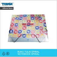 Carry File 3 CM Banded TOMEX F4 (Folio) Document Folder Carry File Box Motif Clair Couleur B