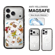 CASETiFY สติ๊กเกอร์คนแคระ Crylic กับเคส Magsafe สำหรับ IPhone 17 Pro Max/ 17 16 15 14 13 Pro Max เคส