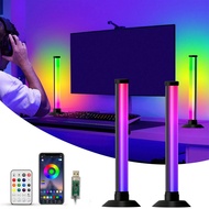 2 Chiếc/1 Bộ Thanh Đèn LED, Đèn Nền TV, Đèn Chơi Game Hoạt Động RGB+IC Ambient Smart Sync Với Âm Nhạ