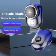 Mens electric shaver intelligent digital shaver mini portable shaver rechargeable shaver