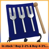 Tuning Forks Set 4096 Hz 4160 Hz 4225 Hz Tuning Forks Set Tuning Fork with Wooden Hammers and Cloth 
