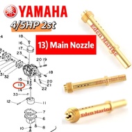 Repair kit (Main Nozzle) carburetor for YAMAHA 4/5HP 2st outboard
