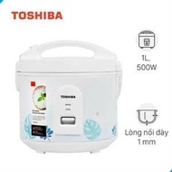 Toshiba 1 liter lidded rice cooker RC-10JH2PV(B) - Genuine display - 1 liter 2-4 people - Capacity: 