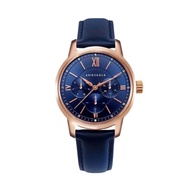 Aries Gold L 1028 RG-BU Blue Leather Women's Watch