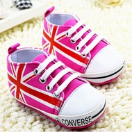 Converse Hot Pink Britain Prewalker Shoe