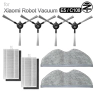 Xiaomi Robot Vacuum Cleaner E5 / C108 Accessories: side brush, HEPA filter, mop clothes