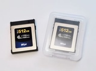 Wise CFX-B Series Mark II CFexpress Type B 記憶卡 512GB [R:1700 W:1550] 