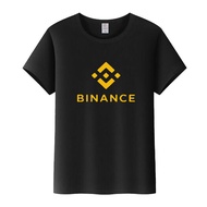 Summer Coin Ann Short-Sleeved BNB Exchange Mosk Coin binance T-Shirt Half-Sleeved Encrypted Number C