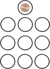 10x #024 Buna-N Nitrile Duro 70 O-Ring 1 1/8" ID X 1 1/4" OD X 1/16" CS Seal, Orings O-Rings. JL Mis