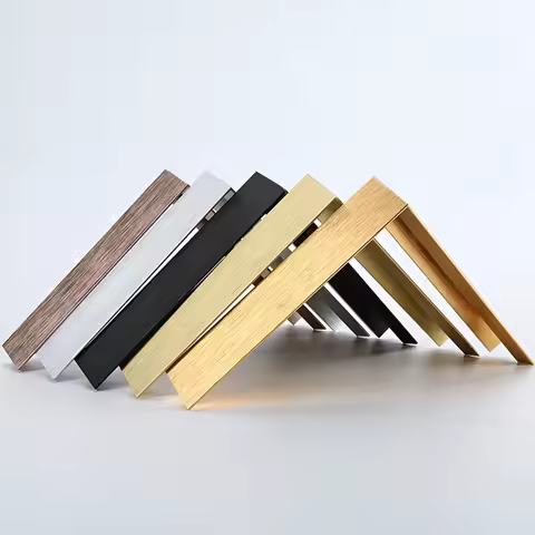 7 Colors 30x40 40x50 40x40 Gold Black Metal Canvas Prints Fra minum alloy Frame Bars for Wall Art Pa