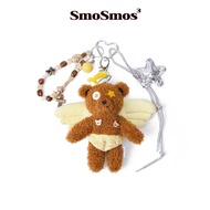 SmoSmos [MBTI Angel Bear] Original Abstract Angel Bear Bag Pendant Plush Doll Gift Female