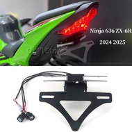 Motorcycle License Plate Holder Tail Light Bracket Tidy Fender Eliminator For KAWASAKI NINJA 636 ZX 